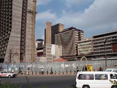 02 The Tall Cooperative Bank House Under Construction, National Bank Building Harambee Avenue, Pioneer Moi Avenue In Nairobi Kenya In October 2000